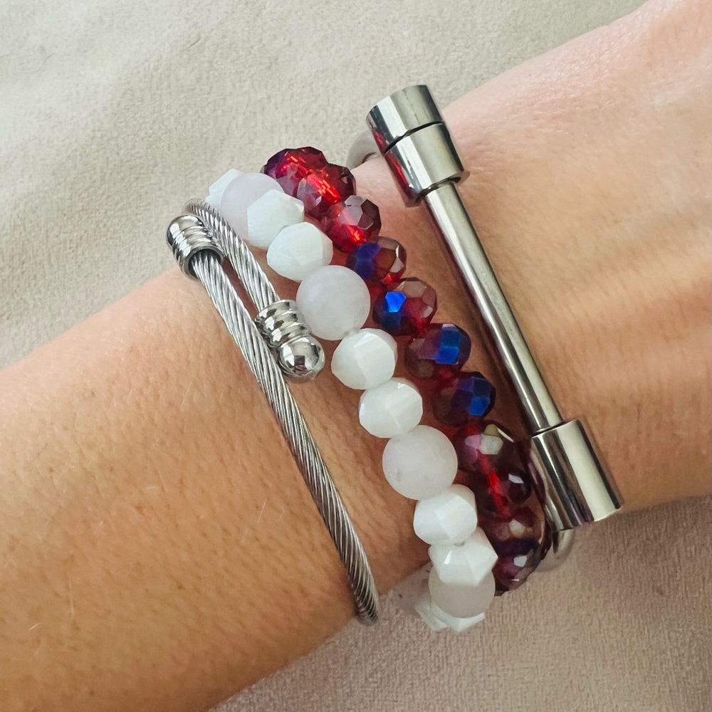 Stackable bracelet Set